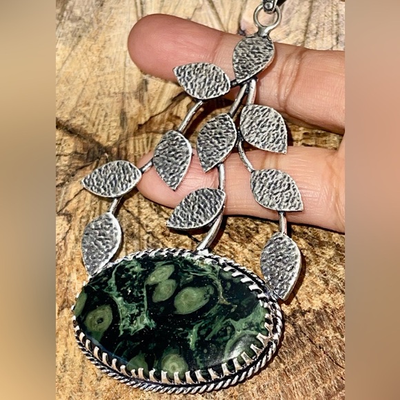 4” Kambaba Jasper Pendant - Picture 1 of 13